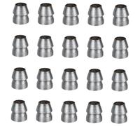 FUTUREORYY 20 Pièces Cales Rondes en Fer pour Hache Et Marteau, Accessoires De Fixation Robustes Et Solide pour Outils De Menuiserie