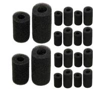 FUTUREORYY 20 Pièces Kit de Protection Éponge Filtre Aquarium Préfiltre Anti-Obstruction pour Entrée Eau de Bac à Poissons Remplacement pour Filtre de Réservoir