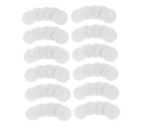 FUTUREORYY 200 pièces Coton Pads Recharges pour Diffuseur et Pendentif Voiture Absorbants Huile Essentielle Remplaçables Rond Accessoires Diffuseur Supplies
