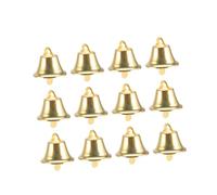 FUTUREORYY 24 Pièces Clochettes Dorées pour Décoration de Sapin de Noël Grelots Suspendus Résistant pour Mariages et Ambiance Festive