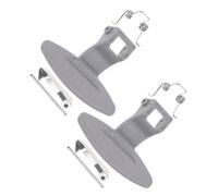 FUTUREORYY 2ensembles Poignée de Porte de Rechange pour Lave-linge à Tambour Compatible avec Lg avec Crochet Boulon et Ressort