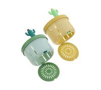 FUTUREORYY 2pièces Bouchon Évier De Cuisine Cactus Panier-crépine Évier Bouchon De Crépine Pour De Cuisine