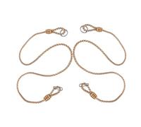 FUTUREORYY 2pièces De Suspension pour Balançoire Extensions De Corde Robustes avec Boucles Métalliques De Long Sangles Extension pour Balançoires Arbre Et Hamacs Extérieur
