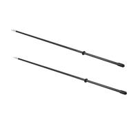 FUTUREORYY 2pièces Mâts De Drapeau pour Voiture Et Utv Métal Toit pour Courses Et Publicité Lot