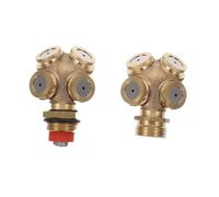 FUTUREORYY 2pièces Sprinkler Cuivre pour Irriguer Jardin Et Ferme avec Connexion Européenne Américaine Kit