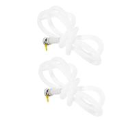 FUTUREORYY 2pièces Tuyau Évacuation pour Climatiseur Tuyau Portable Isolé Rallonge de Drainage pour Climatisation Coudé avec Boucle Facile à Installer