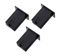 FUTUREORYY 3 pièces Boîte Batterie pour Pickup Actif Guitare et Basse Compartiment Compact sans Vis Ni Accessoires Guitare Basses