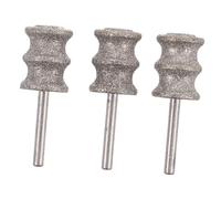 FUTUREORYY 3 Pièces Têtes de Remplacement pour Meuleuse à Ongles Électrique pour Chiens Meule Corindon pour Limage Précis des Griffes Adaptées à Toutes Races et Remplacement Facile pour Soins