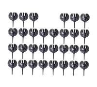 FUTUREORYY 30 pièces Boîtes Engrais Bonsaï Plastique Noir Lot de Paniers Fertilisants Grands Faciles à Utiliser pour Jardinage et Pépinière Résistance et Durabilité Assurées