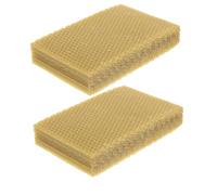 FUTUREORYY 30 Pièces Cire Abeille Naturelles pour Cadres de Ruche Cire pour Apiculture Gestion des Essaims Stabilité Climatique et Fabrication de Bougies