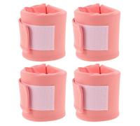 FUTUREORYY 4 Pièces Colliers Ajustables pour Chats Chiens Col Rigide Doux Anti-léchage Anti-Morsure Protection Postopératoire Confortable pour Cicatrisation des Plaies (M Rose) 4PCS