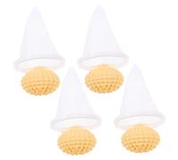 FUTUREORYY 4 Pièces Lot de Flottants Filtrants Réutilisables pour Machine à Laver Attrape Poils Animaux Maille et Piège à Peluches pour Lessive Protection Poils de Chien et Chat