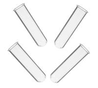 FUTUREORYY 4 pièces Lot de Tubes pour Hydroponie Vase Soliflore Transparent Propagation de Plantes Décoration pour Maison et Bureau