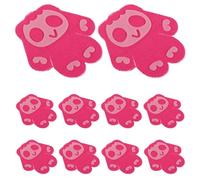 FUTUREORYY 40 Autocollants Antidérapants pour Pattes De Chien Protège-Pattes Coussinets Antidérapants pour Cages Et Autres Espaces pour Les Orteils