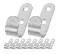 FUTUREORYY 40 Pièces Set de Crochets pour Bâche de Remorque Clips Robustes Anti-vibration pour Fixation Bâche Camion Crochets de Maintien pour Véhicule Utilitaire Protection de Chargement