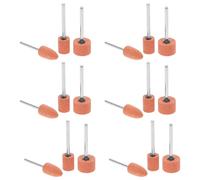 FUTUREORYY 45 pièces Kit de Meules Abrasives pour Outil Rotatif Meulettes de Ponçage et Polissage Précises pour Tondeuse à Gazon Accessoires Multifonctions pour Ponceuse et Affûtage