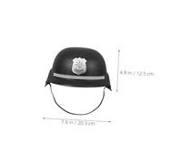 FUTUREORYY 4Pcs Police Cosplay Chapeaux Fête Casque De Police Casque De Halloween Casquette De Bobby De Bobby Costume De Pour Tout-Petits De Costume
