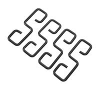 FUTUREORYY 4pièces Crochets De Gouttière Métal pour Chaîne De Pluie Supports De Drainage Extérieur Adaptateurs pour Pluviales