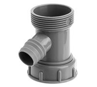 FUTUREORYY 5 pièces Accessoire de Trop Plein Évier Scellé Raccord Triple pour Évier Simple Tuyau de Vidange Cuisine Joint Drain Lavabo Pratique et Durable