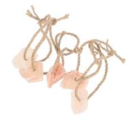 FUTUREORYY 5 pièces Bloc de Sel à pour et Petits Animaux Riche Minéraux avec Corde Suspendue Pratique Alimentation Sécurisée et Nutritionnel Couleur Aléatoire Couleur Aléatoire