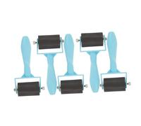 FUTUREORYY 5 pièces Lot de Plastique pour Impression et Collage Réutilisables de et Durables pour Linogravure Scrapbooking et Travaux Manuels