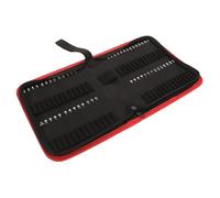FUTUREORYY 55 pièces de Rangement pour Embouts de Perceuse avec Poignée Pochette Organisateur Oxford pour Embouts Sacoche Outils Compacte et Pratique pour Artisan et Bricoleur