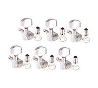 FUTUREORYY 6 pièces Guitar Keys Metal Tuning Pegs Locking Acoustic Guitar Pegs For Beginners And Repairers
