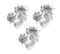 FUTUREORYY 6 Pièces Lot Blocs Poids de Ballons Argentés pour Décoration Fête Mariage Anniversaire Accessoires Gravité pour Ballons Hélium Design Esthétique et Couleurs Vives