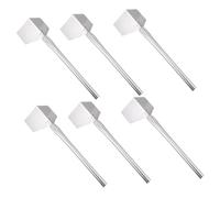 FUTUREORYY 6 Pièces Truelle Angle Extérieur Acier Inoxydable Outil de Plâtrage Ergonomique pour Finitions et Précises des Coins Muraux