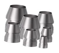 FUTUREORYY 7 Pièces Kit de Cales Fer pour Marteau Accessoires de Fixation pour Installation de Poignée Assortiment de Coins Robustes de Varié Outil de Remplacement pour Réparation de Manches