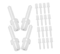 FUTUREORYY 70 Pièces Kit Réparation pour Volets Persiennes Agrafes et Goupilles de Remplacement Accessoires pour Stores et Lames Réglables Réparation Rapide pour Maison et Bureau