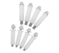 FUTUREORYY 8 Pièces Kit Quincaillerie pour Portes Pliantes Double Volet Pivots Réglables 3/8 et 7/16 Solide pour Portes de Placard Quincaillerie Réparation Facile