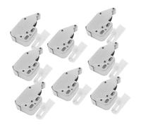 FUTUREORYY 8 pièces Loqueteau à Ressort pour Porte de Placard Serrure Auto Verrouillable Push To Open Verrou Coulissant et pour Armoires de Cuisine et Portes Intérieur