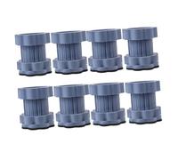 FUTUREORYY 8pièces Lot De Patins Anti-vibrations Pour Lave-linge Et Sèche-linge Antidérapants Amortisseurs Stabilisateurs Accessoires Pour Machine à Laver