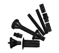 FUTUREORYY 9 Pièces Set de Fontaine Submersible avec Embouts Pulvérisateurs Eau pour Étang Piscine et Aquarium Plastique Hauteurs Ajustables pour Fontaine Intérieure et Extérieure