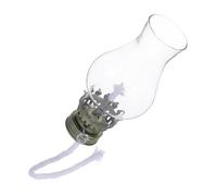 FUTUREORYY Accessoires pour Lampe à Pétrole Vintage Réservoir et Cheminée Verre Lumineux Métal Kit de Mèche pour Lampe à Huile Extérieure Tempête Multifonction pour Camping et Maison