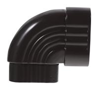 FUTUREORYY Adaptateur Descente Gouttière Alu Aluminium pour Tuyau Carré Raccord Coude pour Évacuation Eaux Pluviales Connecteur et Antirouille