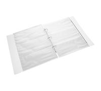 FUTUREORYY Album Photo Porte- 30 Vues à Feuilles Mobiles Classeur de Rangement pour de Concert Couverture Rigide Mate Organisateur de Cartes et Photos Album