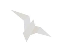 FUTUREORYY Applique Murale Oiseaux Créative en Métal et Pc 2W LED pour Salon et Balcon, Lampe Décorative Murale Sûre et Élégante Design Oiseau Volant Unique