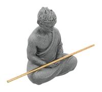 FUTUREORYY Aquarium Chinois Roi Moine Betta Bureau Décoration Culturelle Petite Décoration Figure Ornement pour Bouddha Artistique sous-Marin Feng Maison Mythologie Statue