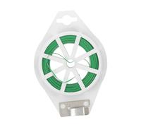 FUTUREORYY Attaches Jardin Vert Longues avec Cutter Fil de Souple Résistant pour Support Plantes et Branches Ruban Plastifié Multi Usage pour Jardinage