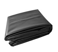 FUTUREORYY Bâche Étanche pour Bassin Extérieur Hdpe Membrane Anti-Infiltration Coupe Facile Coussin Étang pour Élevage Poissons Protection Étang Polyvalente