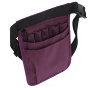 FUTUREORYY Banane Infirmière Nylon Légère avec Plusieurs Compartiments Organiseur Portable pour Matériel Infirmier Pochette de Rangement Pratique et Flexible pour Soignants