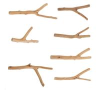 FUTUREORYY Bâtonnets de Bois Flotté Naturels pour Loisirs Créatifs Morceaux de Bois Séchés pour Décoration de Vase Centres de Table Rustiques Tiges de Fleurs Décoratives pour Mariage