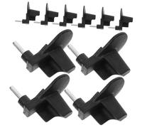 FUTUREORYY Bloc Amortisseur De Chaîne Tronçonneuse Pièces De Guide-chaîne Compatibles 45/52/58, Lot de 10 pour Tronçonneuse à Essence Vibrations Et Stabilité Optimale