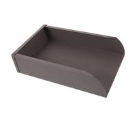 FUTUREORYY Bloc Anti-éclaboussures pour Descente de Gouttière en Métal Aluminium Bac de Récupération Pluie Robuste Compatible avec Toutes Gouttières Protège Base Maison Facile à Installer