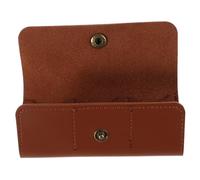 FUTUREORYY Boîte à Médiators Cuir Synthétique Étui De Rangement Durable pour Guitares Acoustiques Électriques Et Basses Organisateur Pratique pour Musiciens