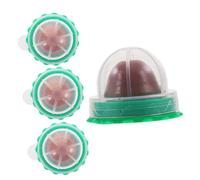FUTUREORYY Bonbon Chat à l'herbe à Chat 4 Pcs Couvercle Transparent Favorise la Faim la Digestion