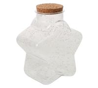 FUTUREORYY Bouteille Transparente en Verre Lumineux à Souhait 150 ML, Pot à Messages Décoratif DIY, Bouteille De Stockage Créative pour Décoration Intérieure Et Présents