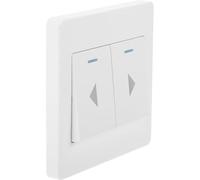 FUTUREORYY Bouton Mural Porte Garage à Double Commande Panneau de Contrôle à Rebond Automatique Interrupteur pour Rideaux et Portes Commerciales